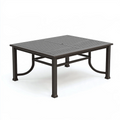 Garten-Esstisch 150 x 90 x 74 cm Metall Dunkelbraun mit Lattenplatte